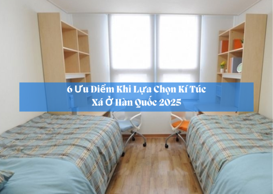 6 Ưu Điểm Khi Lựa Chọn Kí Túc Xá Ở Hàn Quốc 2025