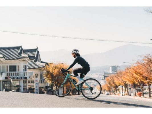 Đạp xe ở Gyeongju