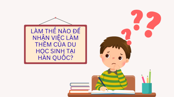 Việc làm thêm Hàn Quốc