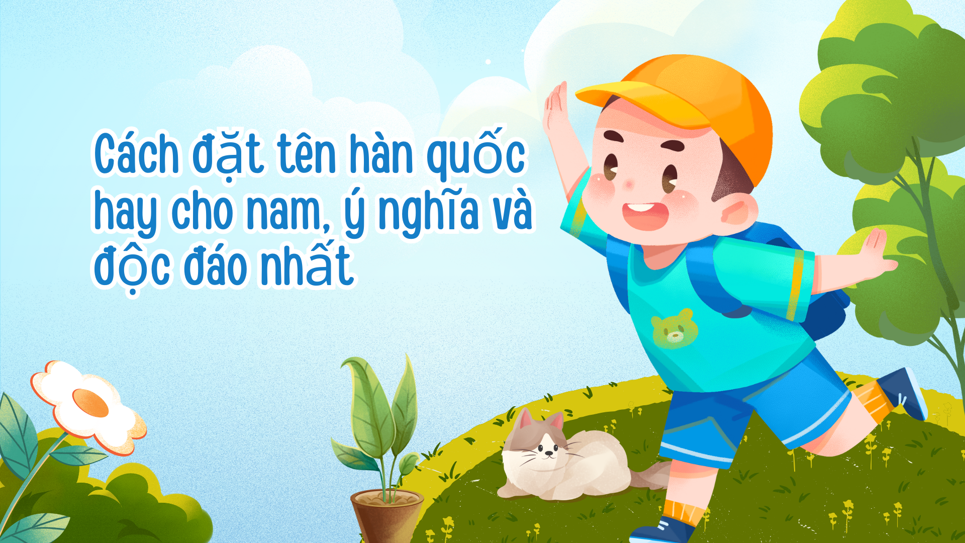 Cách đặt tên hàn quốc hay cho nam