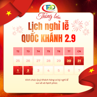Lịch Nghỉ Lễ Quốc Khánh 2/9