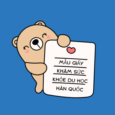 Mẫu Giấy Khám Sức Khỏe Du Học Hàn Quốc