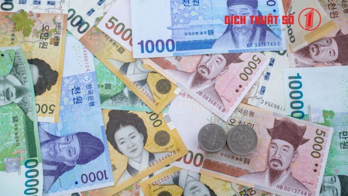 Cách đọc số tiền trong tiếng Hàn Quốc 