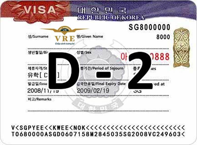 Visa D2 Hàn Quốc